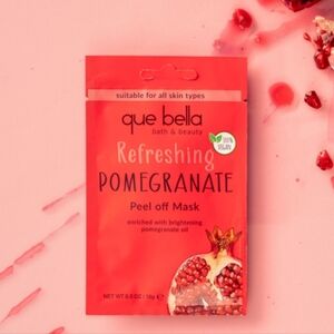 🦩10 For $25🦩♡Que Bella Refreshing Pomegranate Peel off Mask